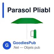 Parasol Pliable Misarya - Miniature 5