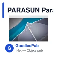 PARASUN Parasol portable - Miniature 10