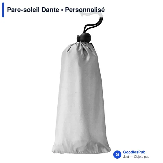 Pare-soleil personnalisable pour voiture avec logo - Dante - Image 3