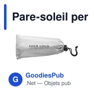 Pare-soleil personnalisable pour voiture avec logo - Dante - Miniature 5