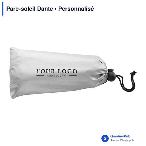 Pare-soleil personnalisable pour voiture avec logo - Dante - Image 5