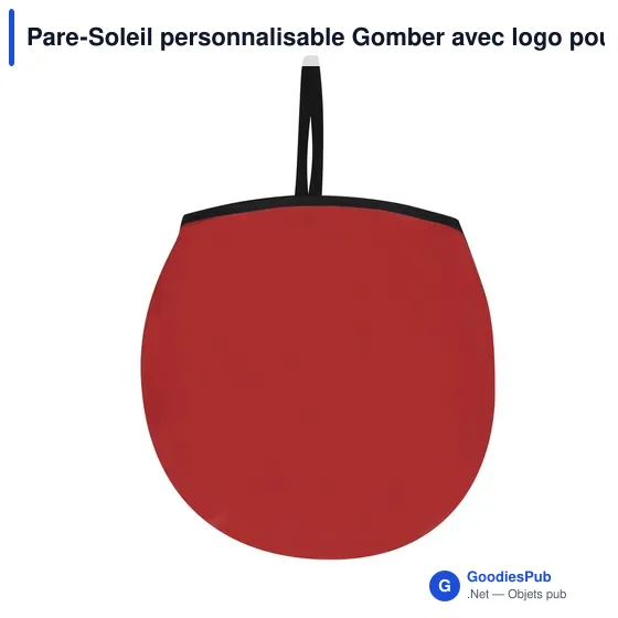 Pare-Soleil personnalisable Gomber avec logo pour auto et moto - Image 4