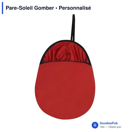Pare-Soleil personnalisable Gomber avec logo pour auto et moto - Image 8