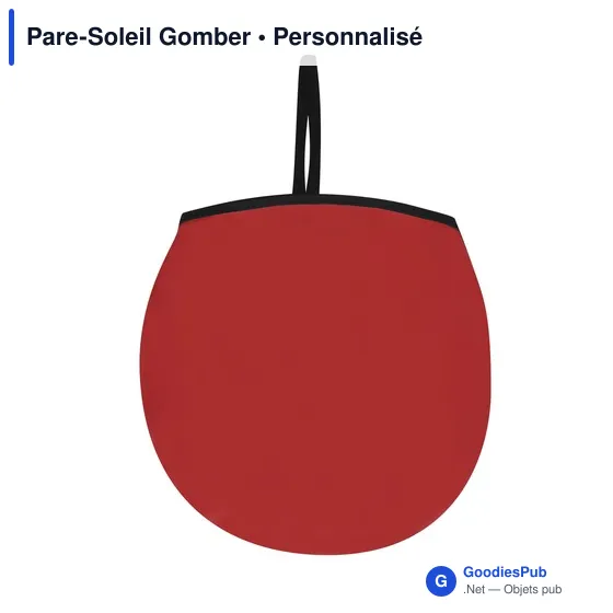 Pare-Soleil personnalisable Gomber avec logo pour auto et moto - Image 9