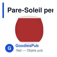 Pare-Soleil personnalisable Gomber avec logo pour auto et moto - Miniature 10