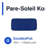 Pare-Soleil Korent - Miniature 1