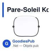 Pare-Soleil Korenty - Miniature 3