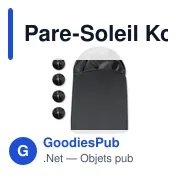 Pare-Soleil Korenty - Miniature 6
