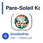 Pare-Soleil Korenty - Miniature 7