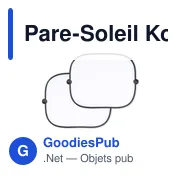 Pare-Soleil Korenty - Miniature 8