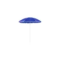 Variante bleu - Parasol de plage personnalisable Mojácar avec logo