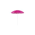 Variante fuchsia - Parasol de plage personnalisable Mojácar avec logo