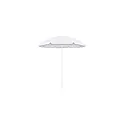 Variante blanc - Parasol de plage personnalisable Mojácar avec logo