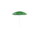 Variante vert - Parasol de plage personnalisable Mojácar avec logo