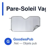 Pare-Soleil Vagon - Miniature 2