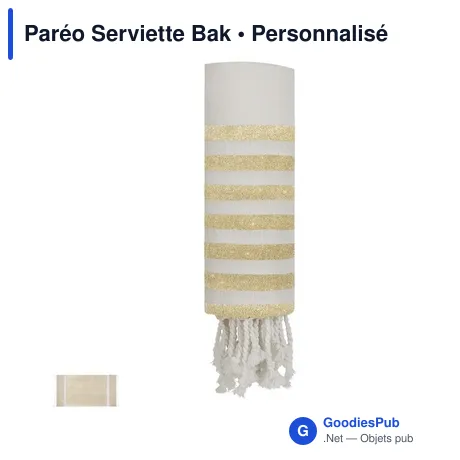 Paréo Serviette Bak