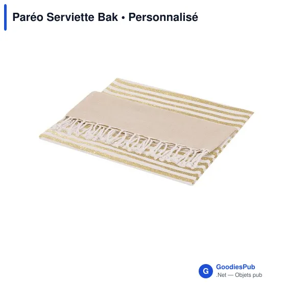 Paréo Serviette Bak - Image 4