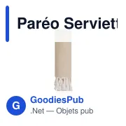 Paréo Serviette Bak - Miniature 7