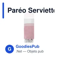 Paréo Serviette Botari - Miniature 1