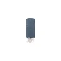 Variante bleu marine - Paréo Serviette personnalisable en coton recyclé avec logo