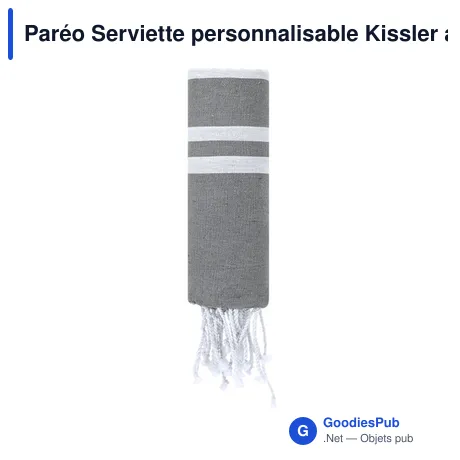 Paréo Serviette personnalisable Kissler avec logo