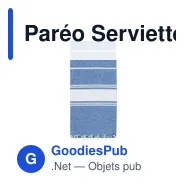 Paréo Serviette Lainen - Miniature 4