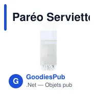Paréo Serviette Lainen - Miniature 6
