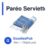 Paréo Serviette Lainen - Miniature 8