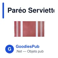 Paréo Serviette Vedant - Miniature 1