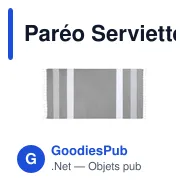 Paréo Serviette Vedant - Miniature 9