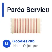 Paréo Serviette Yistal - Miniature 6