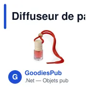 Diffuseur de parfum personnalisable Telox avec logo - Miniature 2