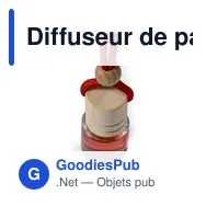 Diffuseur de parfum personnalisable Telox avec logo - Miniature 8