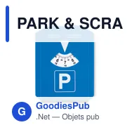 PARK & SCRAP Disque stationnement / scraper - Miniature 1