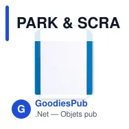 PARK & SCRAP Disque stationnement / scraper - Miniature 2