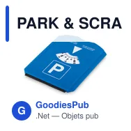PARK & SCRAP Disque stationnement / scraper - Miniature 3