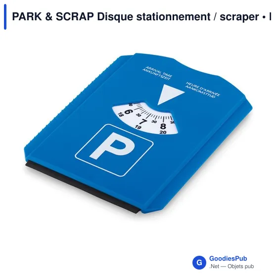 PARK & SCRAP Disque stationnement / scraper - Image 3