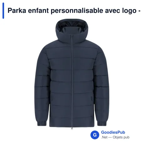 Parka enfant personnalisable avec logo - Parka Enfant Eren