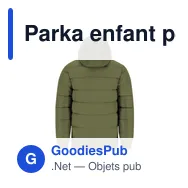 Parka enfant personnalisable avec logo - Parka Enfant Eren - Miniature 6