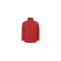 Variante rouge - Parka enfant personnalisable en RPET avec logo - Oceanía