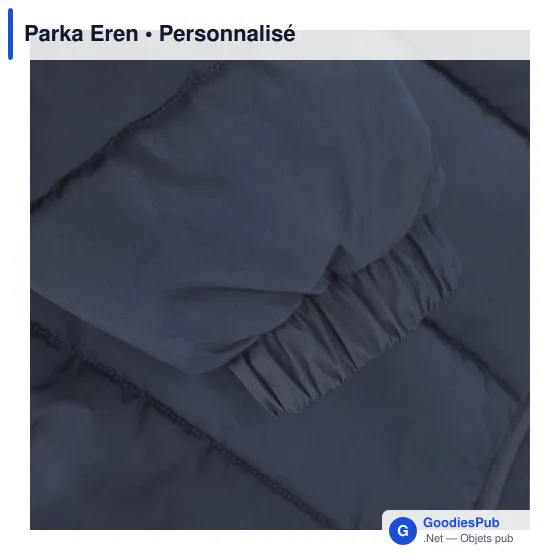 Parka personnalisable Eren avec logo - Anorak unisexe - Image 4