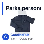 Parka personnalisable Eren avec logo - Anorak unisexe - Miniature 7