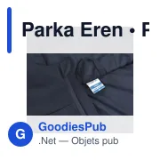 Parka personnalisable Eren avec logo - Anorak unisexe - Miniature 8