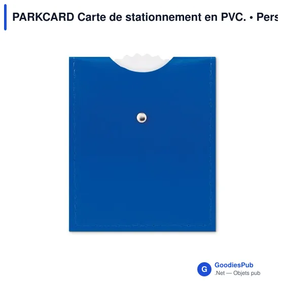 PARKCARD Carte de stationnement en PVC. - Image 2