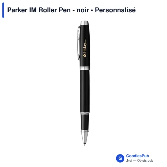 Stylo roller personnalisable Parker IM avec logo - Image 3