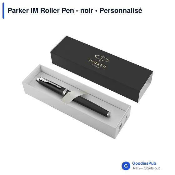 Stylo roller personnalisable Parker IM avec logo - Image 4