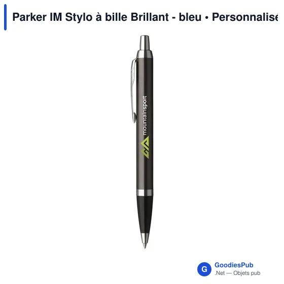 Stylo à bille personnalisable Parker IM avec logo - Image 2