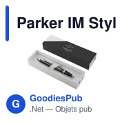 Stylo à bille personnalisable Parker IM avec logo - Miniature 3