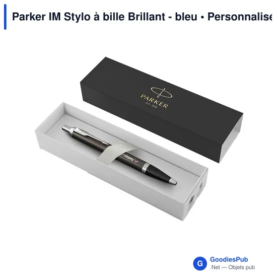 Stylo à bille personnalisable Parker IM avec logo - Image 3