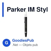 Stylo à bille personnalisable Parker IM avec logo - Miniature 5